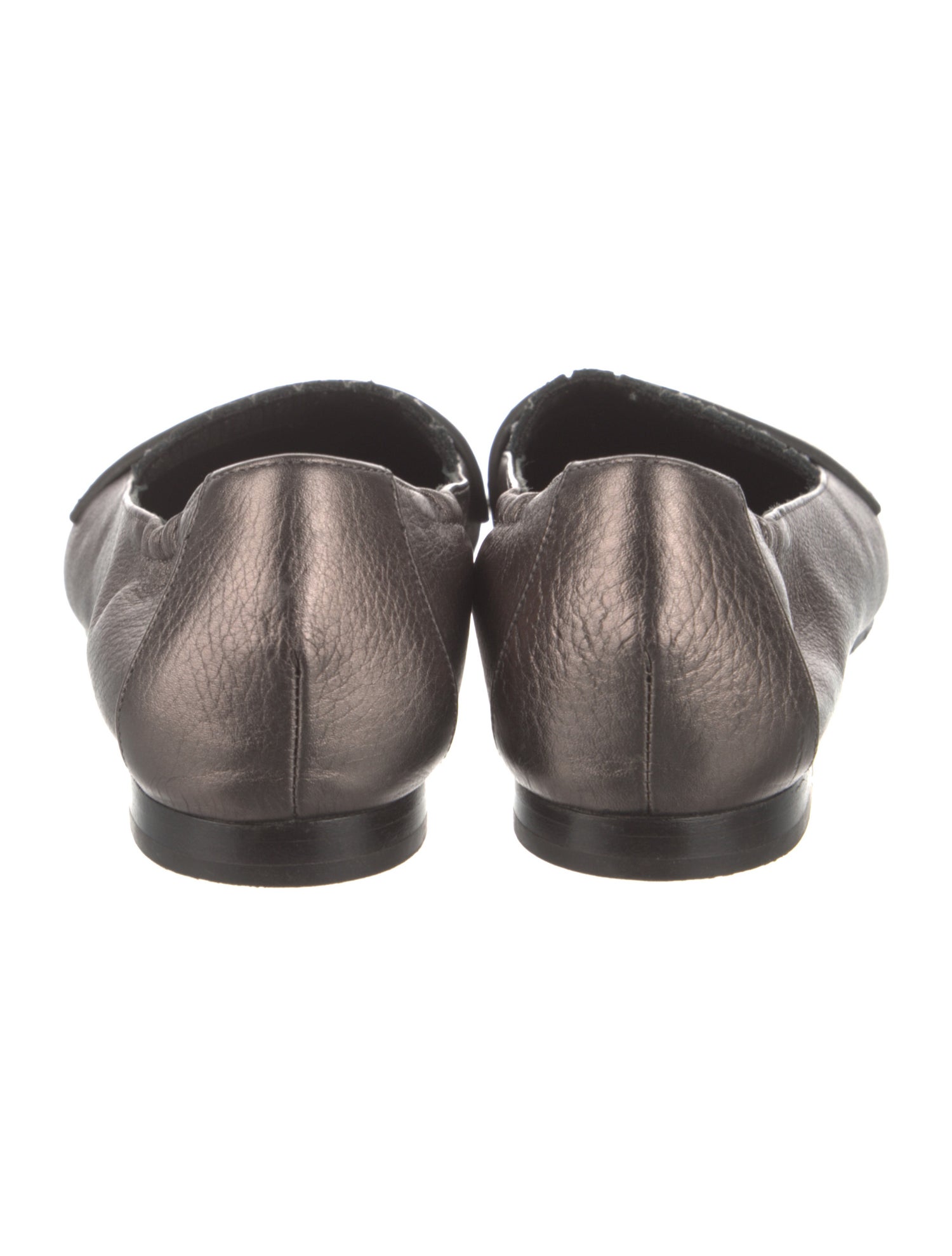 Brunello Cucinelli Monili Leather Loafers